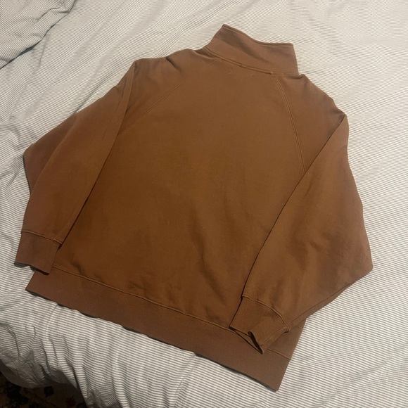 Brunette The Label NYBF Half Zip Sweatshirt XS/S - Picture 6 of 6